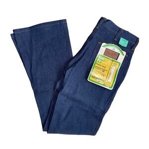 Vintage Wrangler Dead-stock No Fault Slim Fit Flare Leg Jeans New 30
